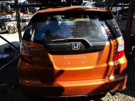 2009 HONDA FIT SPORT ORANGE 1.5L AT A16360